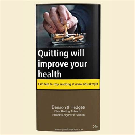 Benson And Hedges Blue Hand Rolling Tobacco 50g Pouch
