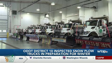 ODOT inspects snow plows ahead of winter - YouTube