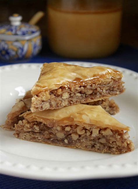 Traditional Lebanese Baklava Recipe Dandk Organizer