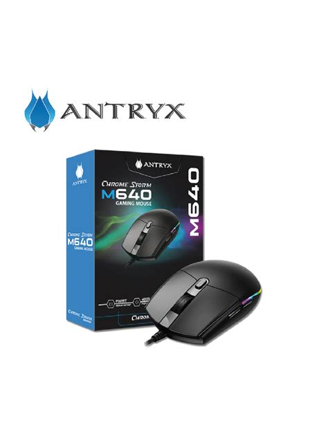 Mouse Gaming Antryx Chrome Storm M640 Dpi 4200 Innova Perú
