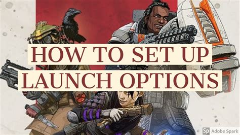 How To Open Launch Options In Apex Legends Youtube