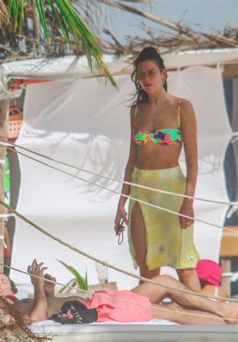 Dua Lipa In A Bikini On The Beach In Tulum 01 01 2021 CelebMafia