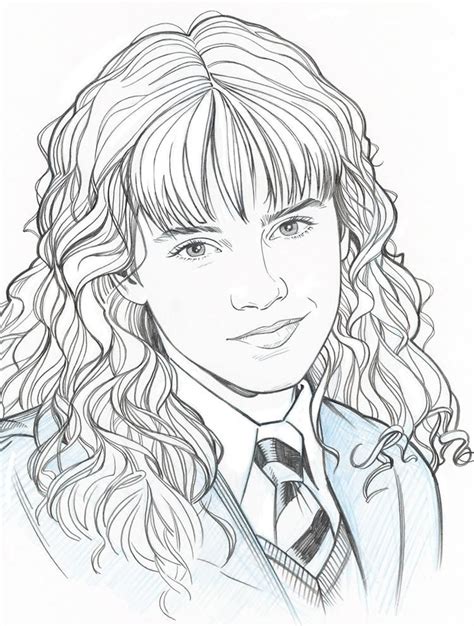 Harry Potter Rony E Hermione Desenhos Para Imprimir Online Coloring