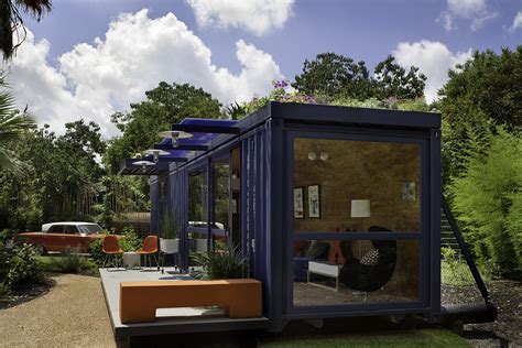 Container Guest House — Poteet Architects Lp