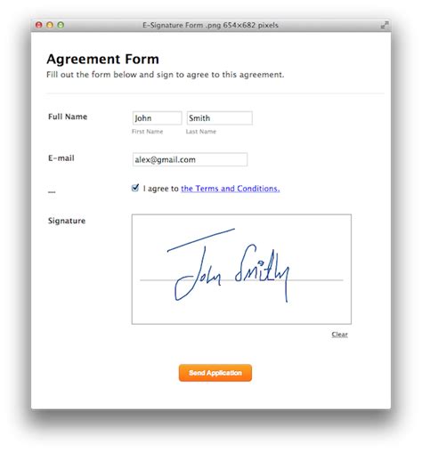Announcing E Signatures For Forms