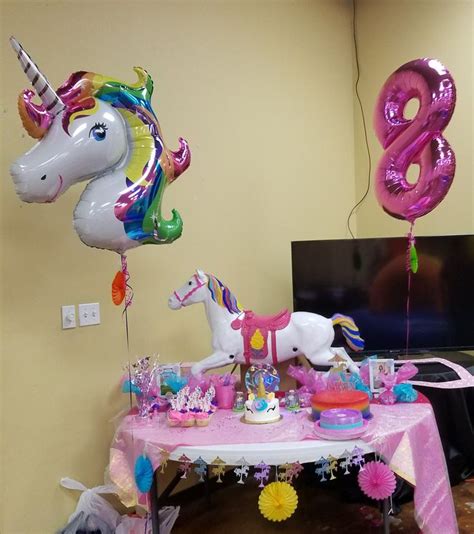 Unicorn 8th Birthday Party Birthday Birthday Party 8th Birthday