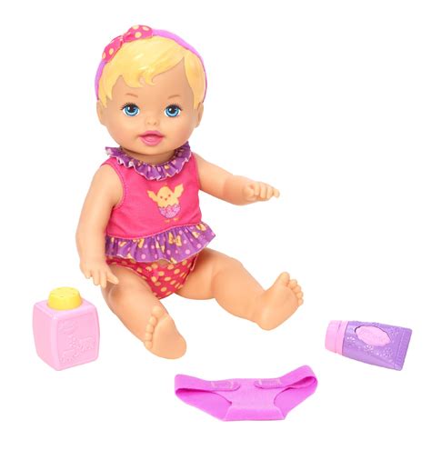 Doll cloth diapers with heart appliques. Little Mommy Everyday Moments Diaper Change Doll - Toys & Games - Dolls & Accessories - Baby Dolls