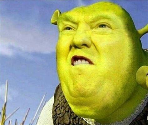 Shrek Trump By Natahalia Redbubble