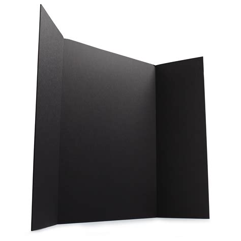 Galleon Elmers Tri Fold Premium Foam Display Board Black 36x48 Inch