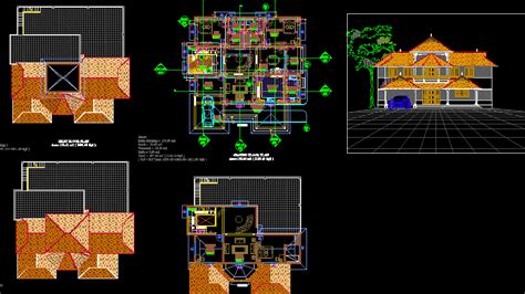 Residence Dwg Full Project For Autocad Designs Cad
