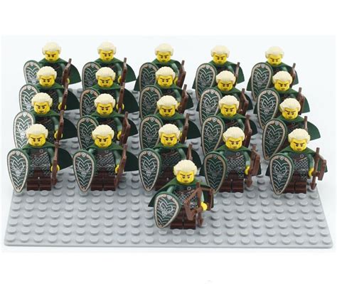 The Elves Set Minifigures Lego Compatible Lord Of The Rings Minifigure