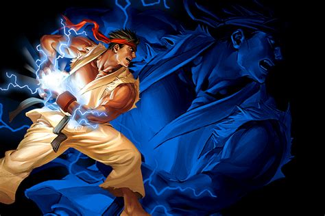 Ryu Hadouken Street Fighter 2 Wallpaperhd Games Wallpapers4k