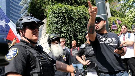 Proud Boys And Antifa When A Right Wing Activist Met A Left Wing Anti