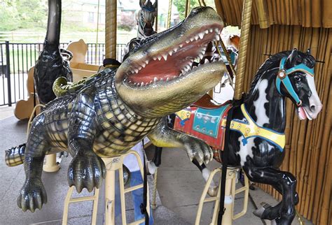 Tame An Alligator Or Ride A Horse Tulsa Ok Zoo Carousel Fantasy