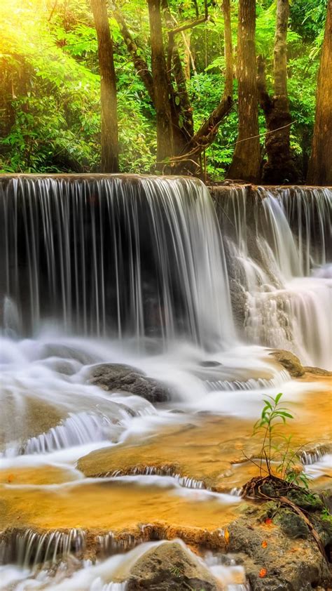 Erawan Waterfall Thailand Backiee