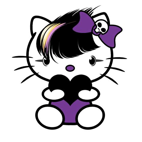Hello Kitty Emo To Print