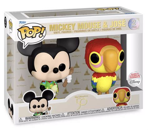 New Mickey Mouse And José Enchanted Tiki Room Funko Pop Available On