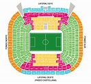 Santiago Bernabéu Stadium Seating Plan - Seating plans of Sport arenas ...