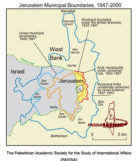 Maps Jerusalem Palestine Portal