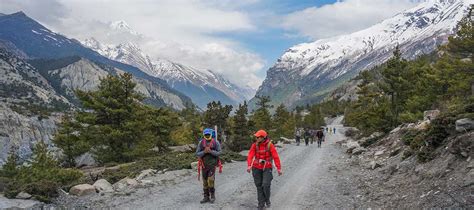 Annapurna Circuit Trekking Map Day By Day Trekking Routes Guide