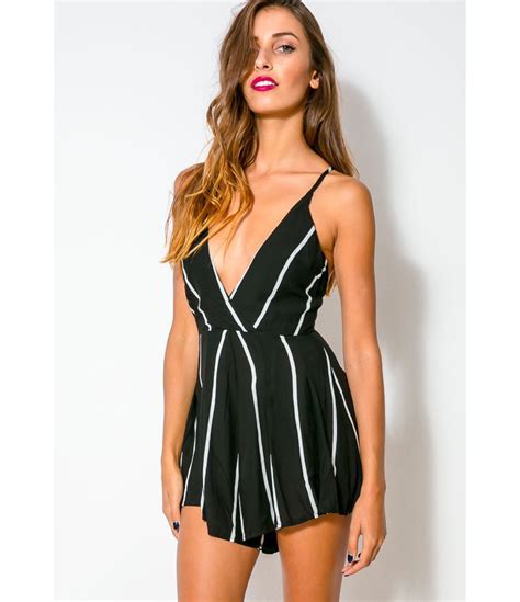 Striped Romper On Storenvy