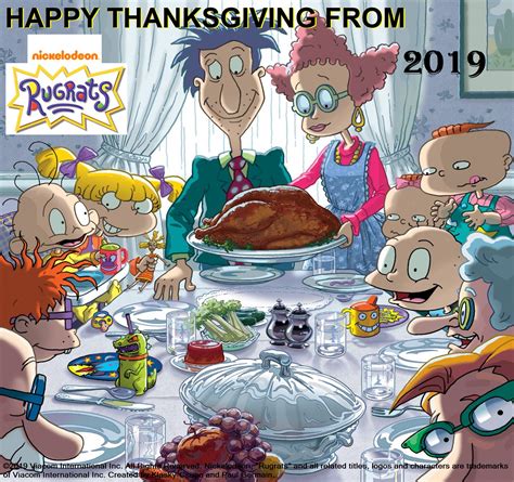 Nickelodeons Rugrats Happy Thanksgiving 2019 Wallpaper Rugrats