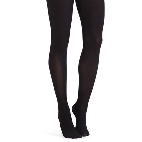 commando ultimate opaque tight 34 liked on polyvore featuring intimates hosiery tights