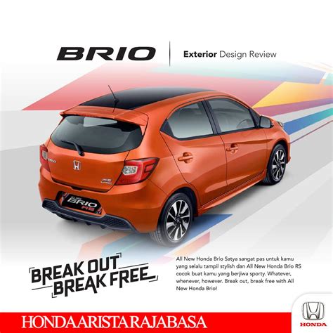 Cash & kredit terpercaya cicilan rendah. Promo Mobil Honda Brio 2020-2021 - Dealer Honda Lampung