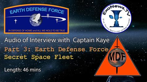 Audio Earth Defense Force Secret Space Fleet Full Interview Youtube