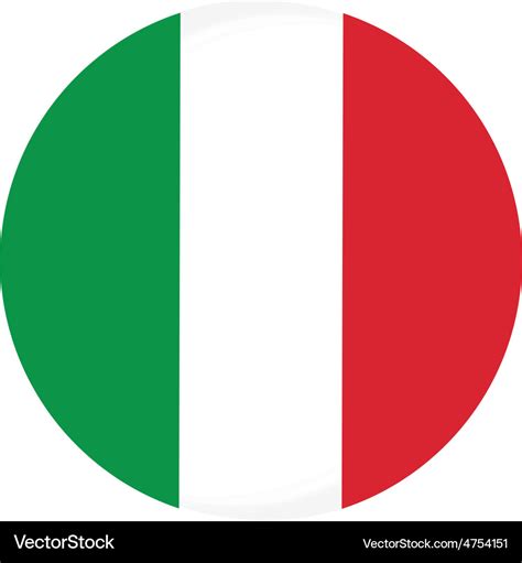 Italy Flag Royalty Free Vector Image Vectorstock