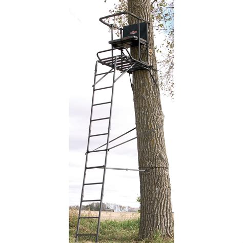 Big Game 16 Luxury Box Ladder Tree Stand 138776 Ladder Tree