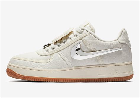Its Everyday Bro Travis Scott X Nike Air Force 1 Low Releasing In Sail