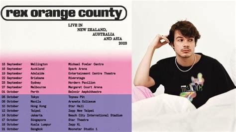 5 Lagu Populer Rex Orange County Yang Akan Konser Di Jakarta 14 Oktober