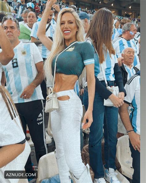 luciana salazar delighting argentina football fans with her sexy body aznude