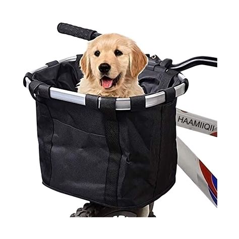 Dogmega Dog Bike Baskets With Aluminium Alloy Frame Front Bike Basket