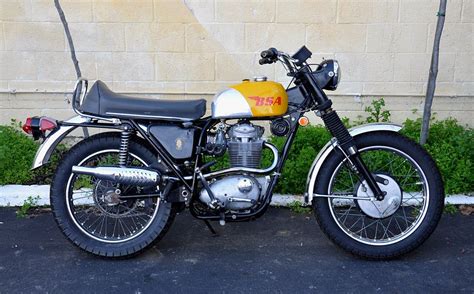 1970 Bsa 441 Victor Special Seaweed And Gravel Bsa Motorcycle Motos