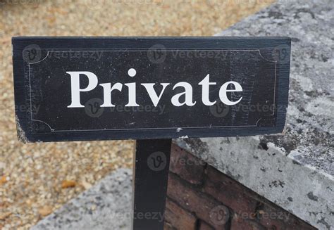 Private No Entry Warning Sign 3916778 Stock Photo At Vecteezy