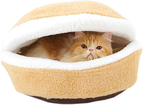 Four Seasons Shell Nest Windproof Removable Pet Cat Bed House 45cm