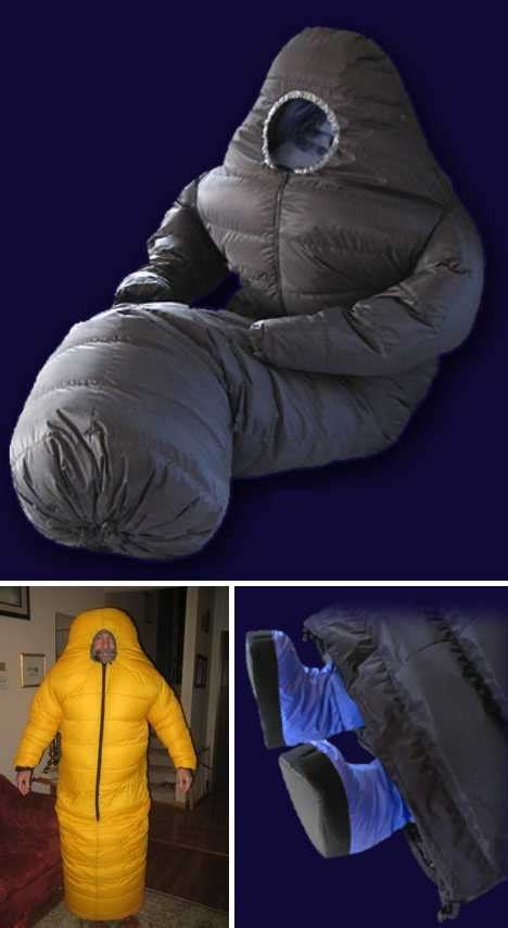 Padding Around 12 Cozy Wearable Sleeping Bags Urbanist