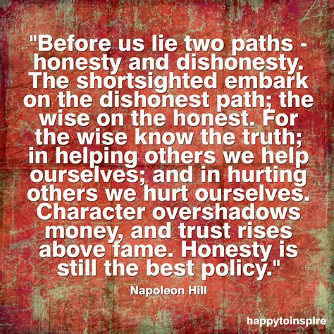Happy To Inspire Quote Of The Day Honesty Is Still The Best Policy