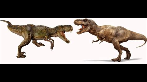 Jurassic World Diabolus Rex Vs Tyrannosaurus Rex Youtube