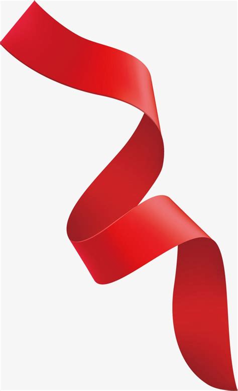 Elegante Curly Ribbon Red Png Vector Png Fitas Uma Fita Vermelha Imagem Png E Psd Para Download