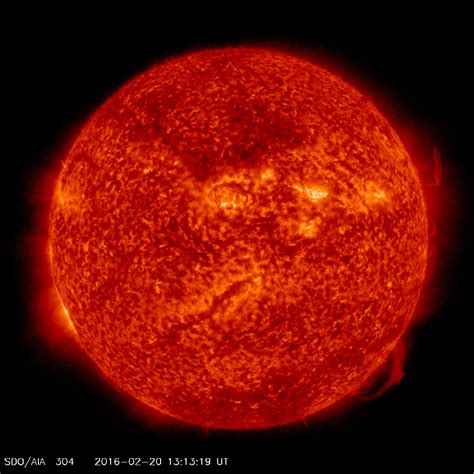 Astronomia El Sol Hoy 20 02 2016