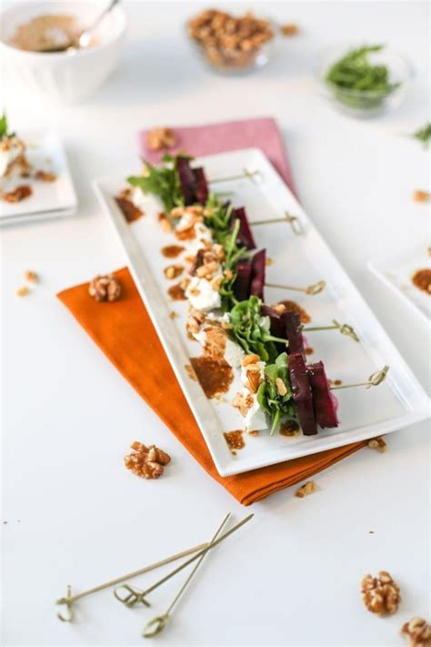 I simplified it a little and tweaked the flavors a bit. 25 Easy Tiny Finger Food Recipe Ideas You Can Serve on a Toothpick | Brit + Co | Delicious dips ...