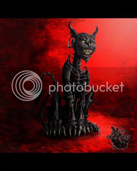 Demon Cat Photo By Vampirebloodrace1441 Photobucket