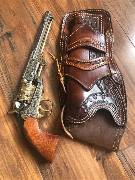 Western 7 12 Revolver Holster Pattern In Pdf Format Etsy