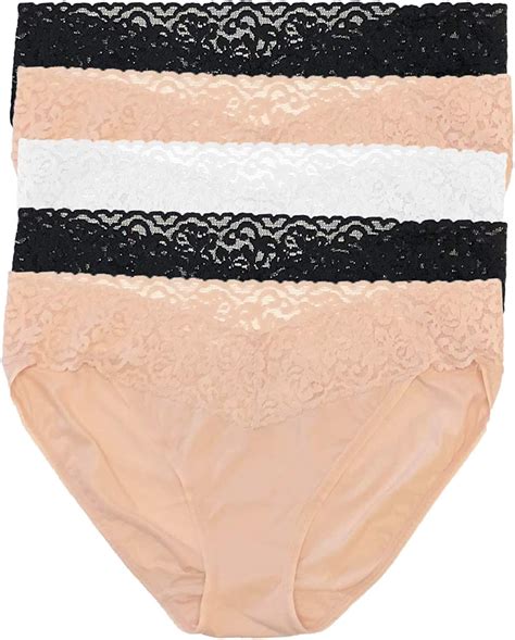 Felina Stretchy Lace Trimmed Bikini Underwear Sexy Underwear For