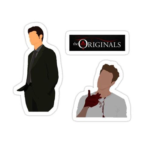 Elijah And Kol Mikaelson Sticker Pack The Originals Sticker For