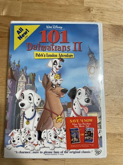 101 Dalmatians Ii Patchs London Adventure Dvd New 786936165319 Ebay