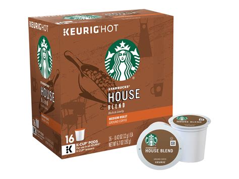 Starbucks House Blend Coffee Pod 04 Oz Pack Of 16 Walmart